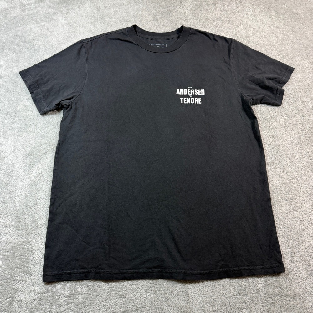 Tenore x Lisa Andersen T-Shirt Womens XS Black Surf World Champion Graphic